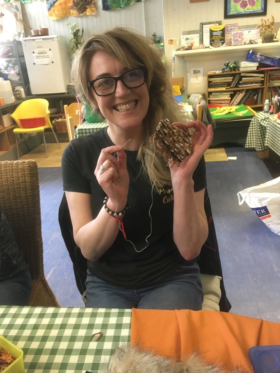 Creative Wellbeing volunteer
